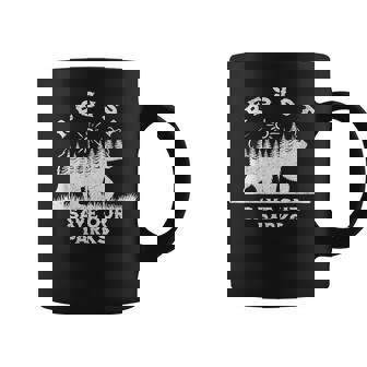 Resist Save Our Parks Alt Us National Parks Bear Nature Coffee Mug | Mazezy
