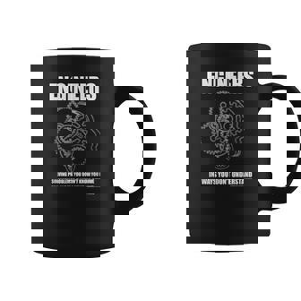 Resolviendo Problemas Que No Entiendes Ingeniero Gracioso Taza de café - Regaloses