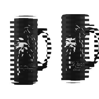 Rest In Peace Parrot Palm Tree Music Lovers Remembrance Graphic Print Coffee Mug - Monsterry
