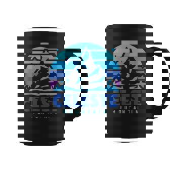 Rétro Celesteintage Montagne Jouer Jeuxidéo Tasse - Cadeauxyz