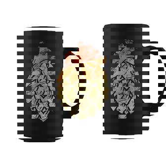 Retro Craft Beer Beer Drinker Hobby Brewer Hops Taza de café - Regaloses