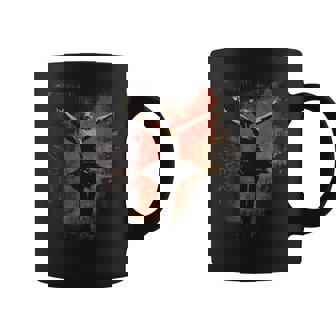 Retro Dance Ballet Distressed Goth Grunge Vibes Graphic 10 Graphic Print Coffee Mug - Monsterry