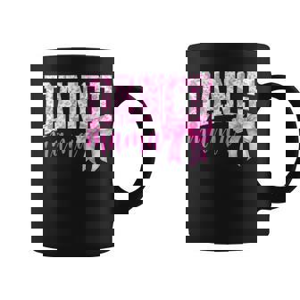 Retro Dance Mama Pink Coquette Bow Game Day Season Women Coffee Mug - Seseable