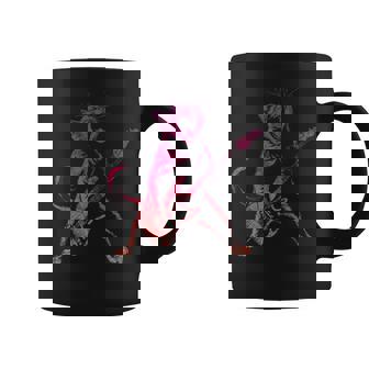 Retro Divertido Gato Rock Tocando La Guitarra Taza de café - Regaloses