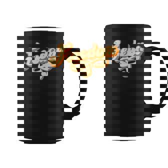 Retro Freedom Vibes 70s 80s Vintage Graphic Print Coffee Mug - Monsterry