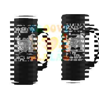 Retro Groovy Lala Grandma Hippie Family Matching Coffee Mug - Seseable