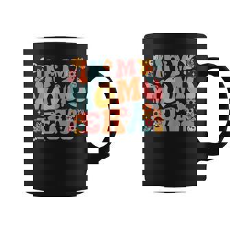 Retro Groovy In My Momo Era Baby Announcement Coffee Mug | Seseable UK