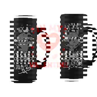 Retro Groovy In My Valentine Era Valentine Day Kid Coffee Mug | Seseable CA