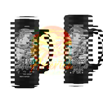 Retro Gulf Of Usa America Est 2025 American Flag Gulf Mexico Coffee Mug - Monsterry