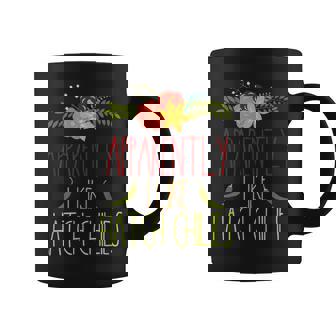 Retro Hatch Chili Lovers New Mexico Women Green Pepper Graphic Print Coffee Mug - Monsterry