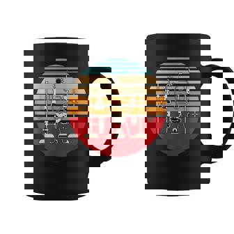 Retro Laboratorio Elementos Químicos Ciencia Química Taza de café - Regaloses