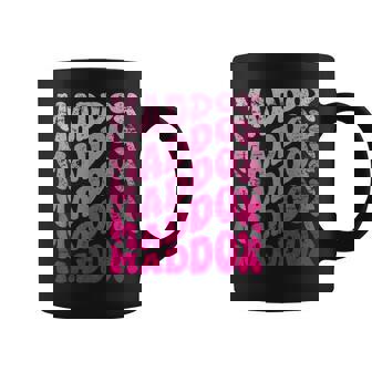 Retro Maddox First Name Personalized Maddox Groovy Vintage Coffee Mug | Mazezy