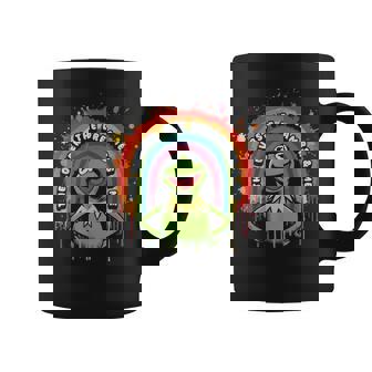 Retro Rainbow Connection The Lovers The Dreamers Frog Meme Coffee Mug - Seseable