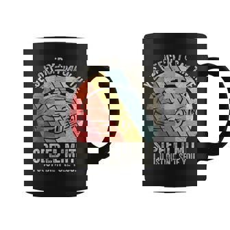 Retro Yes Officer Speeding Shirt Car Enthusiasts Mechanics Graphic Print Coffee Mug - Monsterry
