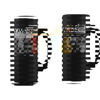 Retrointage 1976 Edición Limitada Cassette 45 Años De Edad Taza de café - Regaloses
