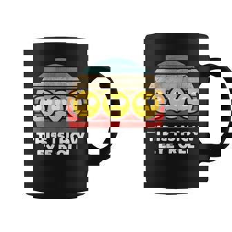 Rétrointage C'est Comme Ça Que Le Rouleau Des Yeux Drôle Jeu De Mots Tasse - Cadeauxyz