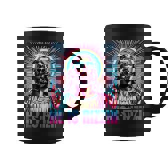 He Is Rizzin Jesus Is Rizzen Coffee Mug | Mazezy