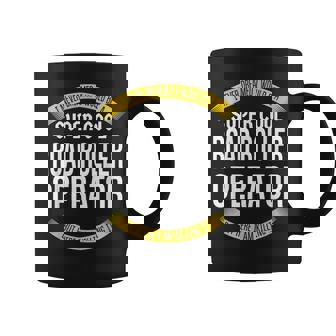 Road Roller Operator Appreciation Graphic Print Coffee Mug - Monsterry