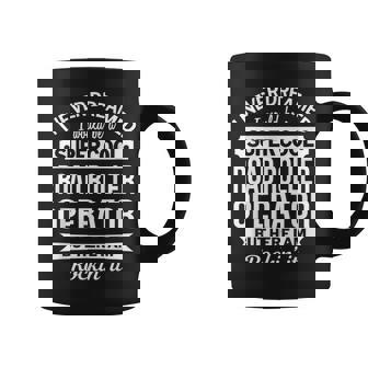 Road Roller Operator Tshirt Graphic Print Coffee Mug - Monsterry
