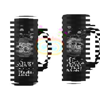 Robert Burns Night Haggis With A Scottish Blessing Graphic Print Coffee Mug - Monsterry