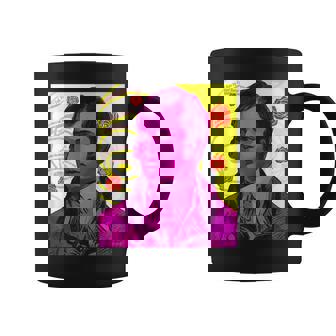 Robert Burns a Red Rose Poem Portrait Graphic Print Coffee Mug - Monsterry