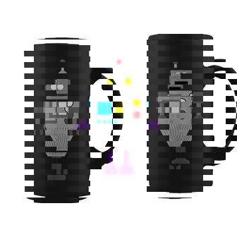 Robot Shirt Bots Robotic Engineering Computer Scientist AI Graphic Print Coffee Mug - Monsterry