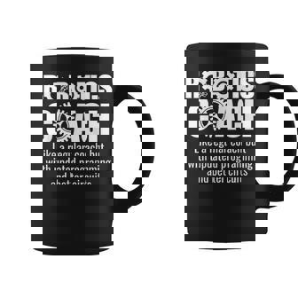 Robotics Coach Robotics Team Graphic Print Coffee Mug - Monsterry