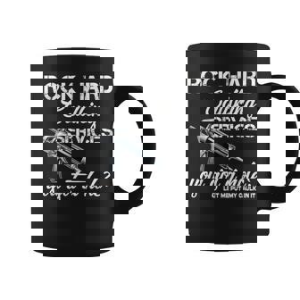 Rock Hard Caulking Services For Adult Humor Coffee Mug - Seseable