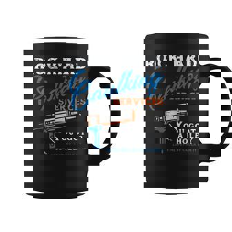 Rock Hard Caulking Services Saying Adult Humor Men Coffee Mug | Mazezy