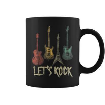 Lets Rock N Roll Guitar Retro Women's Tassen - Geschenkecke