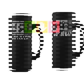 Rock Papier Métal Ciseaux Pierre Papier Jeu Mains Tasse - Cadeauxyz