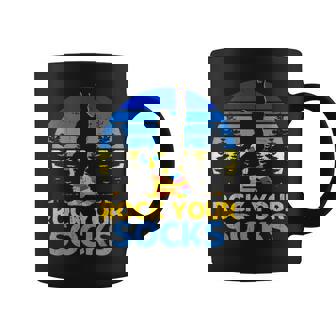 Rock Your Socks Bigfoot World Downs Syndrome Day Coffee Mug - Monsterry