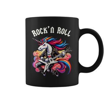 Rock'n Roll-Einhorn Rockstar-Einhorn Punk-Goth-Band Lustig Tassen - Geschenkecke