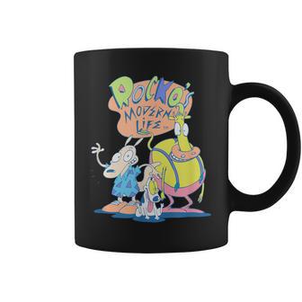 Rocko's Modern Life Group Shot Best Friends Classic Logo Tassen - Geschenkecke