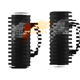 Rugby Football Player Rugger Attacker Quarterback Graphic Print Coffee Mug - Monsterry