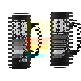 Run With A Purpose 1 Corinthians 9 Coffee Mug | Mazezy