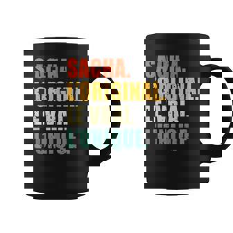 Sacha L'original Lerai L'unique Cadeau Personnalisé Humour Tasse - Cadeauxyz