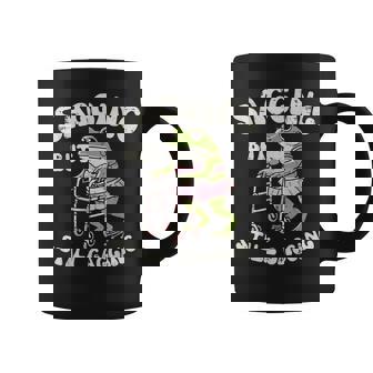 Sagging But Still Gagging Frog Cringe Meme Men Coffee Mug | Mazezy