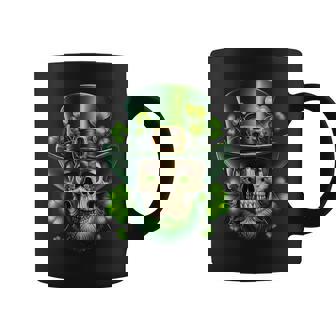 Saint Patrick Irish Sugar Skull Day Of Dead St Patrick Day Tasse - Cadeauxyz