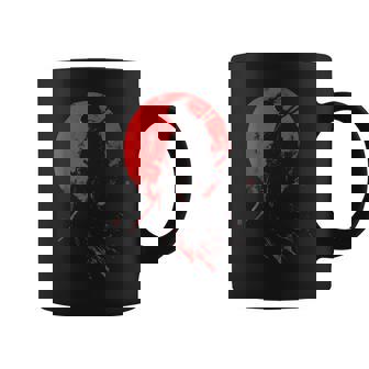 Samurai Guerrero Japón Arte Silueta Ronin Bushido Taza de café - Regaloses