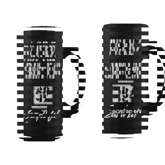 San Francisco California Penitentiary Alcatraz Swim Team Tank Top Graphic Print Coffee Mug - Monsterry