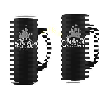 Santa Ana Born & Raised USA California Graphic Print Coffee Mug - Monsterry