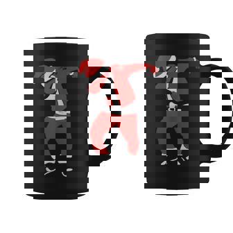 Santa Claus Dancing Dab Move Tank Top Graphic Print Coffee Mug - Monsterry