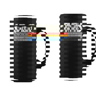 Sarnano Estilo Retro De Los Años 70 Y 80 Taza de café - Regaloses