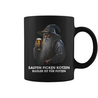 Saufen Fcken Kotzen Radler Ist Für Fotzen Saying Tassen - Geschenkecke