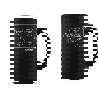 SAVANNAH Quote Personalized Name Birthday Idea Graphic Print Coffee Mug - Monsterry
