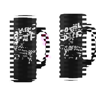 Save Girls Sports Its Common Sense Xx Different To Xy Coffee Mug - Thegiftio UK