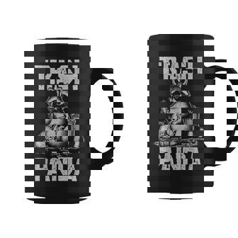 That Says Trash Panda Raccoon Eating Garbage Coffee Mug - Monsterry