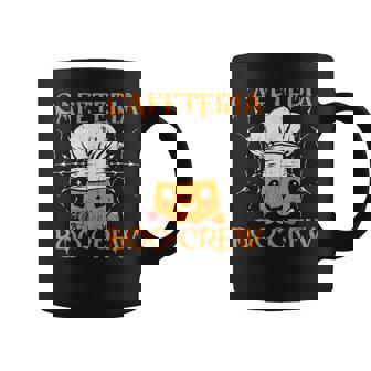 School Cafeteria Halloween Boo-Crew For Lunch Lady Graphic Print Coffee Mug - Monsterry