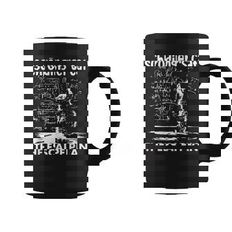 Schrödingers Cat Escape Plan Science Coffee Mug - Thegiftio